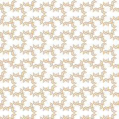 Stylish and geometric seamless pattern background vector material.