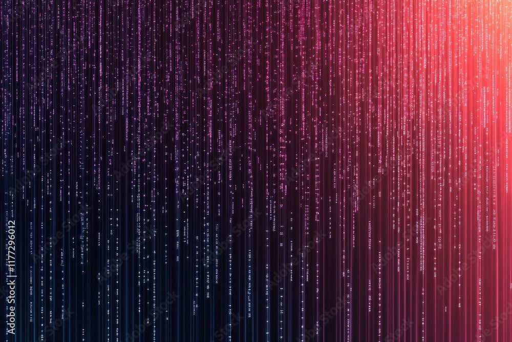 Poster abstract background with colorful lines