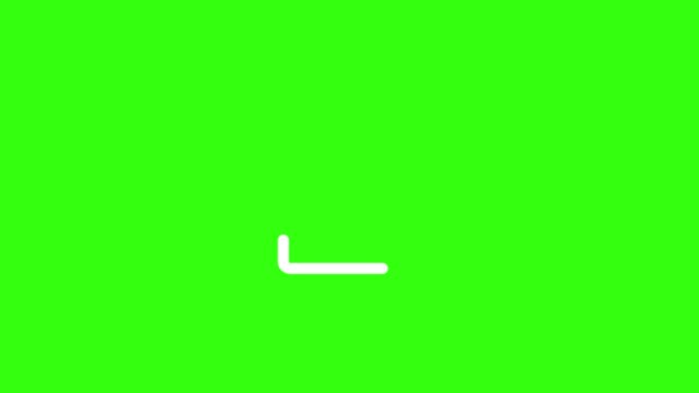 icon animated wrong in green screen