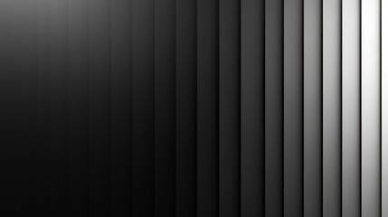 Obraz premium Vertical gradient stripes fading from dark to light, architectural background for website or print