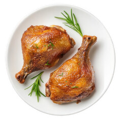 Duck Confit. French food 