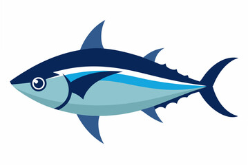 shark isolated on white