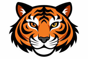tiger head vector