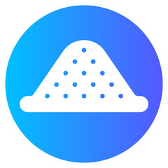 cocaine gradient icon