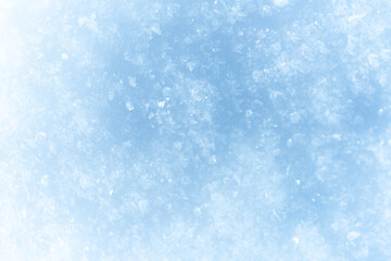 Texture of snow surface. Abstract winter natural background 