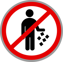 Don't throw rubbish