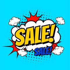American Comic Style Promotional sale Balloons