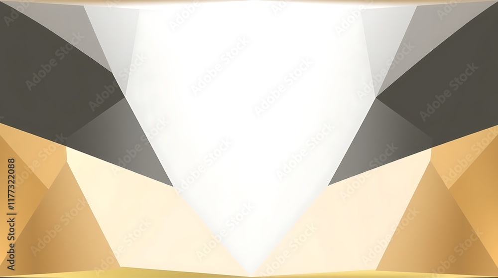Poster abstract geometric background: modern, minimalist, and elegant design with abstract geometric shapes