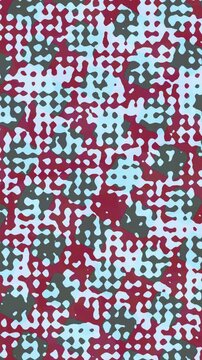An abstract halftone grunge texture motion graphic background design.