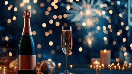 Toast to unforgettable memories with a bottle of champagne, perfect for celebrating life's special moments.
