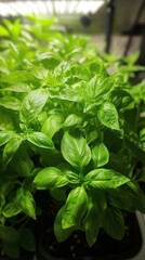 beautiful basil plant