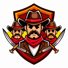 Cowboy Logos and Western-Themed Graphic Designs