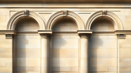 Obraz premium Federal Reserve building facade showcasing the iconic architecture and symbolic representation of economic stability and monetary policy in the United States.