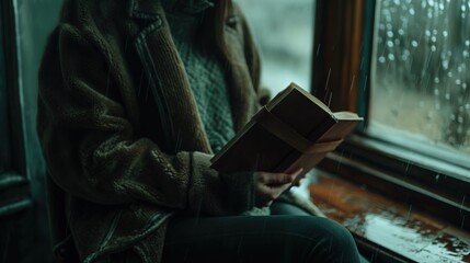 Cozy Reading by the Window