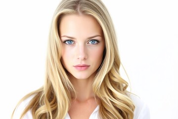Fototapeta premium Portrait of an young woman skin care, body care, beauty salon