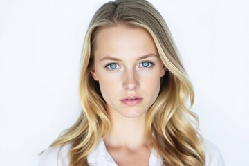 Fototapeta premium Portrait of an young woman skin care, body care, beauty salon