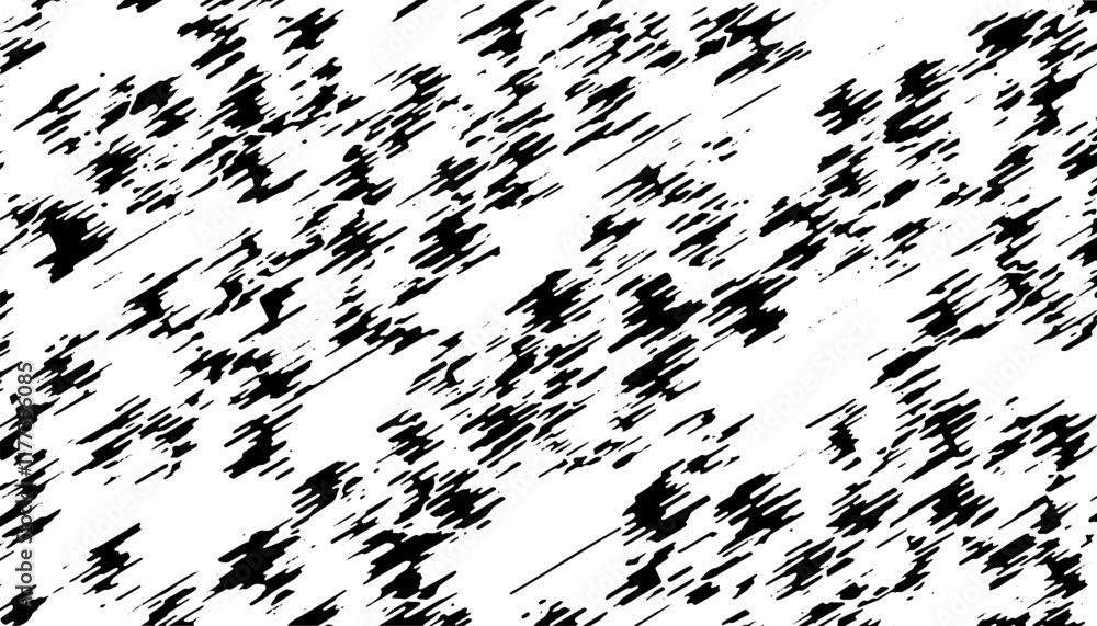 Aufkleber black and white grunge pattern for modern background and jersey design. fully editable vector elemen