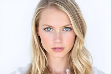 Portrait of an young woman skin care, body care, beauty salon