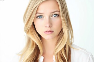 Portrait of an young woman skin care, body care, beauty salon