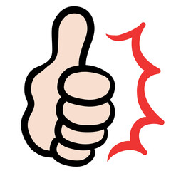 グッドマーク いいね グッドサイン