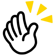 ストップ　止まれ　注目　サイン