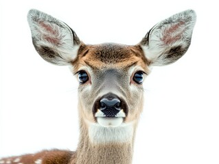 Fototapeta premium close up of a deer with large ears