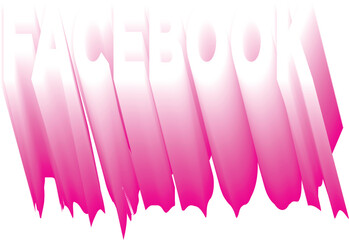 Facebook liquid text