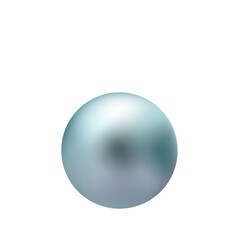 Pearl blue pearls. Decor element for decoration. Beauty and fashion.  png