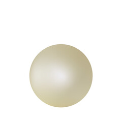 Pearl pearl. Vector design element. Decoration. Beauty and fashion. png