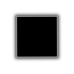 Photo frame, film set. Retro vintage photography with shadow. Decorative Element. Png