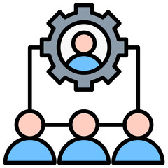 Organization Structure Icon