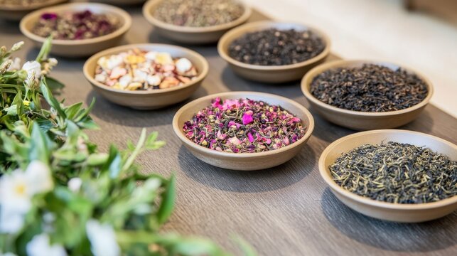 Explore an immersive spring tea festival featuring diverse tasting stations for tea enthusiasts