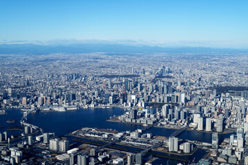 Obraz premium 東京 空撮