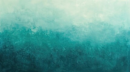 Bold teal blue blends seamlessly into pale aqua, creating a refreshing, minimal gradient background with a calm, serene feel.