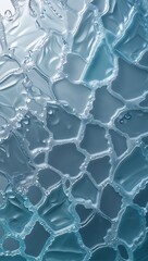 Frosted glass patterns background or illustration for translucent icy textures