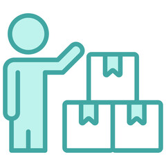 Fototapeta premium Supplier Icon