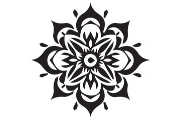 Cat black and white vactor design