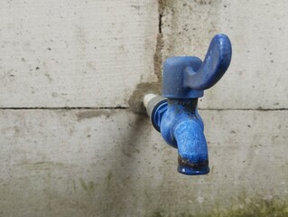 Water valve wall mounted at home, Water flow equipment 