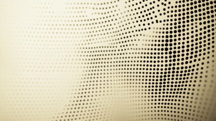 Dotted textured background, noisy gritty dot halftone effect. Gradient beige eggshell texture, old wall. Paper grunge dusty ecru backdrop, pastel overlay.
