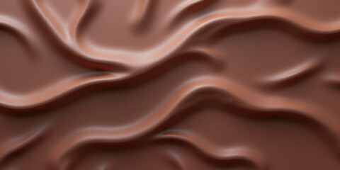 Naklejka premium brown surface with brown waves