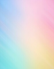 Abstract clear Pastel rainbow gradient. Blurred light fuzz colorful gradient background. 