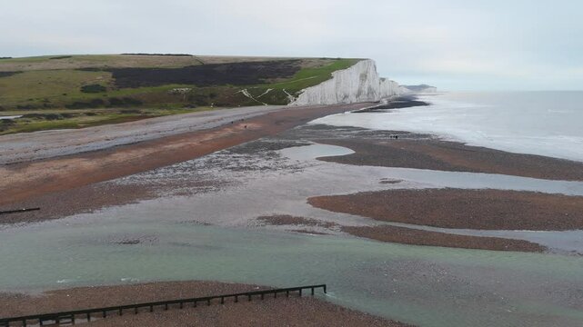 Aerial View of Coastline