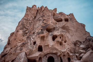 Unique Rock Structures in Cappadocia