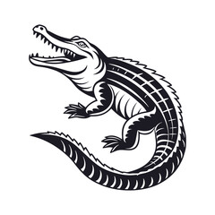 Vector of crocodile design 