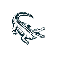 Vector of crocodile design 