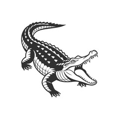 Vector of crocodile design 
