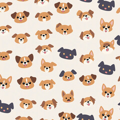 Obraz premium pattern with animals