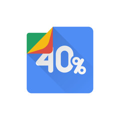 40%