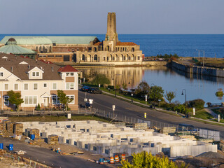 Asbury development rising on wesley lake