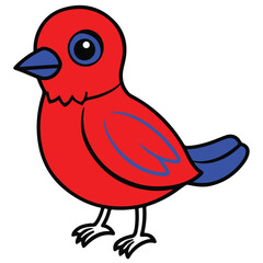 Fototapeta premium vector bird line art free download 